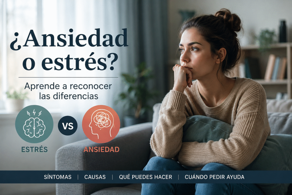 Ansiedad o estrés